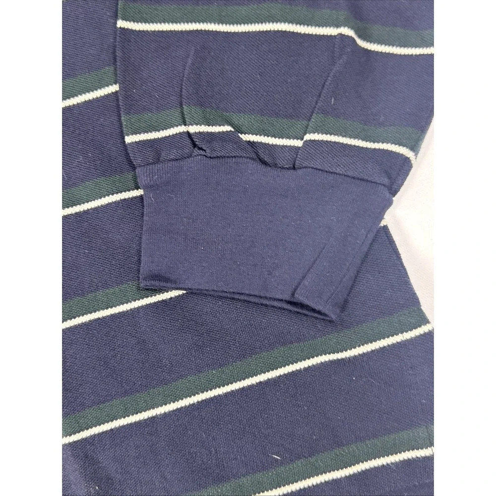 Polo by Ralph Lauren Polo Shirt Long Sleeve Striped Vintage NWT Size XL